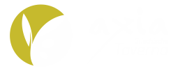 Taverna Axia logo in white
